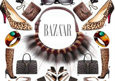 Harper's Bazaar goes Leopard!